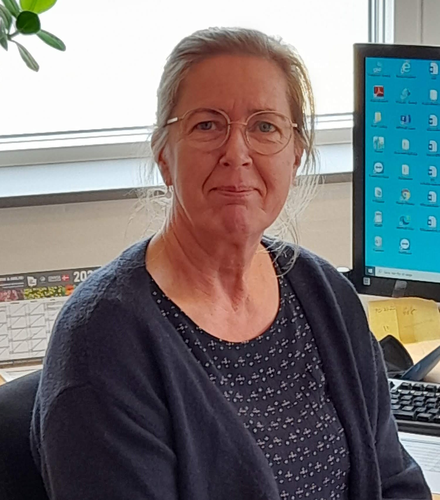 Ulla Blok Nielsen - sekretær i Hjallerup Kirke