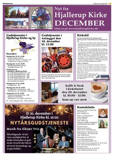 Midtvendsyssel avisside for uge 50 2022 - Nyt fra Hjallerup Kirke