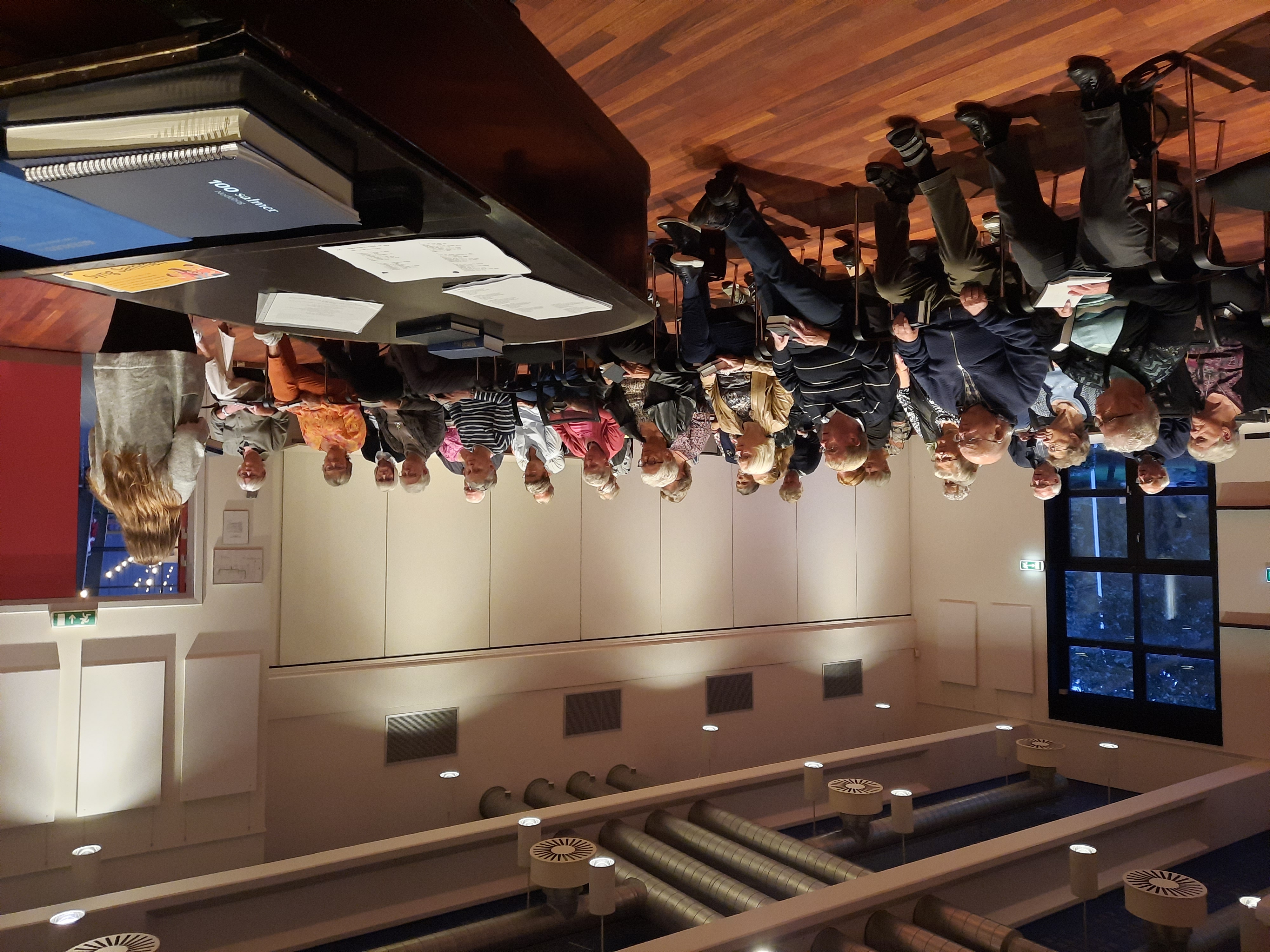 Fællessang i Kulturhuset